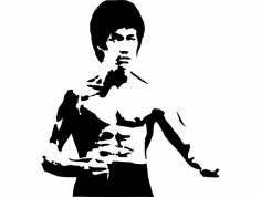 Bruce Lee 2 fichier dxf