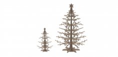 Wooden Jewellery Stand Tree Display Organizer Free Vector