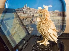 Lasercut Kontrplak Baykuş 3D Puzzle Desen Dosyası