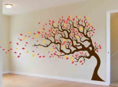 Laser Cut Tree Wall Decor