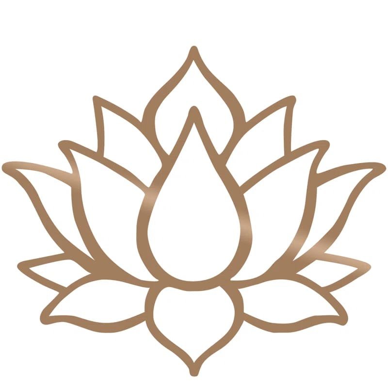 Laser Cut Lotus Flower Wall Decor Lotus Flower Outline Design