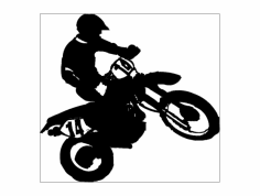 Dirtbike-1 DXF-Datei