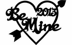 Valentine 2013 dxf File