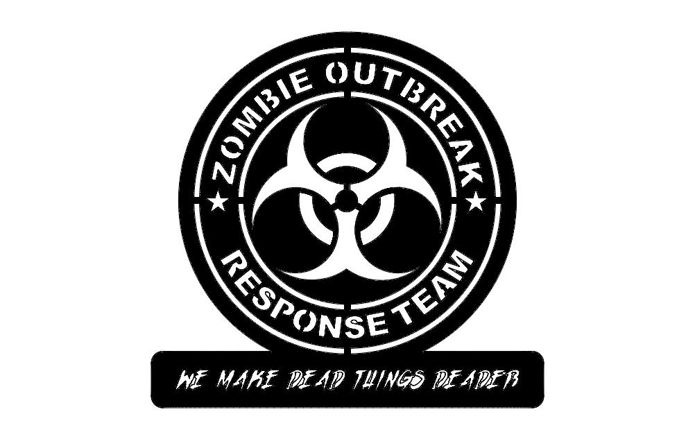plik dxf zombie-response team