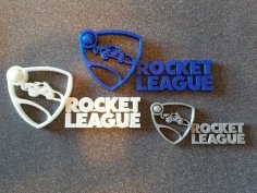 Rocket League Logo 3D Printer Model