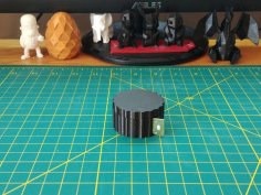 Fabric Tape Measure Holder 3D Printer Model