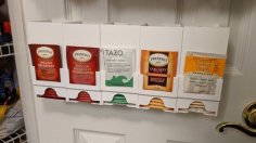 Tea Bag Dispenser – Wall Mounted – Version 8 3D Printer Model