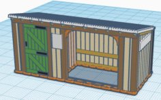 STORE SHED / SHELTER Mk2 3D Printer Model