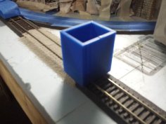 HO Scale Ballasting Tool 3D Printer Model