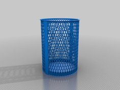 Gothic Style Office Garbage Can 3D Printer Model