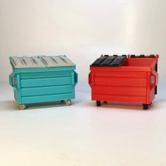 Dumpster 3D Printer Model