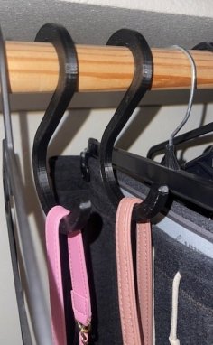 Closet Hooks 3D Printer Model