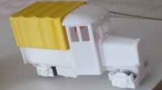 Vintage Rail Truck – Funny Look. Train O Scale Narrow Gauge 16.5 3D Printer Model