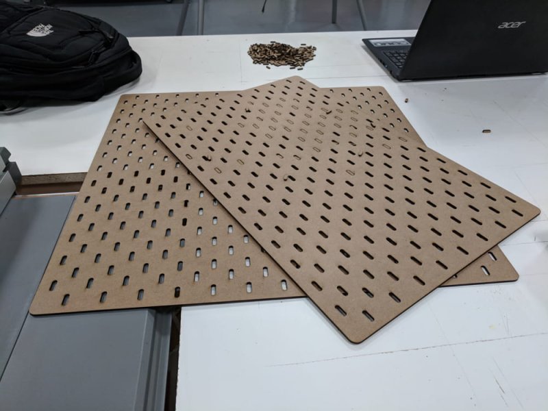 Laser Cut IKEA Skadis Pegboard SVG File