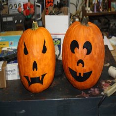 Mr. PumpkinHead Easy Peasy Jack-o-Lanterns 3D Printer Model