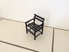 Outdoor Chair 3D Printer Model