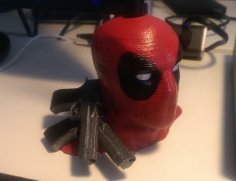 Deadpool Wacom Pen Stand 3D Printer Model