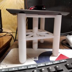 Monitor Stand (Stackable) 3D Printer Model