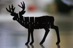 Articulated Deer 3D Printer Model