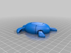 Articulated Sea Turtle 3D Printer Model