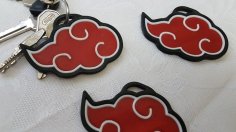 Akatsuki Keychain 3D Printer Model