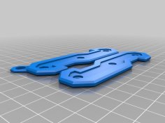 Tactical Key Holder 3D Printer Model