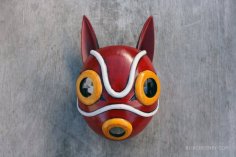 San’s Mask For Cosplay, From Princess Mononoke 3D Printer Model