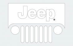 Archivo dxf de Jeep