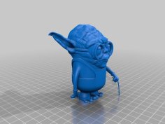 Yoda Minion 3D Printer Model