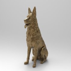 East-European (German) Shepherd Dog ( Remix Challenge ) 3D Printer Model