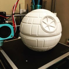 Death Star Tree Topper 3D Printer Model