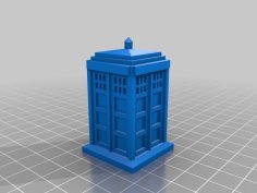 Tardis – Flat Bottom 3D Printer Model