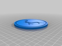 Game Of Thrones Coasters 3D Printer Model