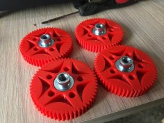 TEVO TORNADO KNOB LEVELING. 3D Printer Model