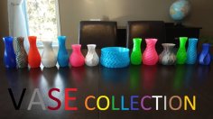 VASE COLLECTION 3D Printer Model