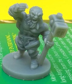 Epic Dwarf Miniature 3D Printer Model