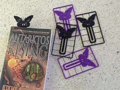 Butterfly Bookmark Business Card 3D Printer Model