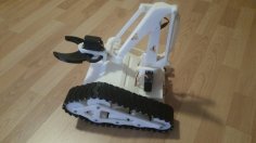 Claw And Tank Robot 3D Printer Model