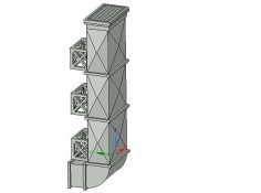 28mm Building Details: Modular Air Duct System 3D Printer Model