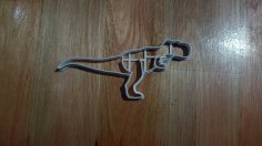 Tyrannosaurus Cookie Cutter 3D Printer Model