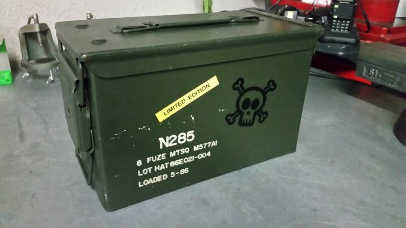 Laser Cut Military Toolbox