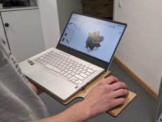 Laser Cut Laptop Holder