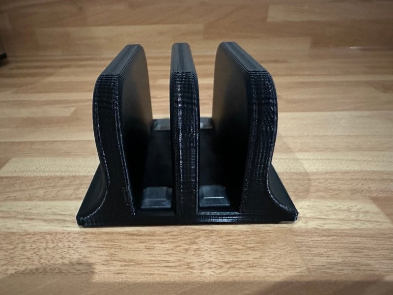 Double Laptop Vertical Stand
 3D Printer Model