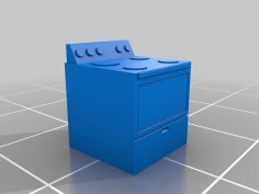 [Multiple] Household Appliances (Ho Scale 1:87) 3D Printer Model