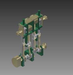 Steam Engine 3D Printer Model