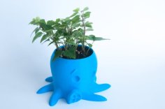 Octopus Planter 3D Printer Model