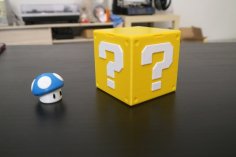 Question Block – Easy To Print 3D Printer Model