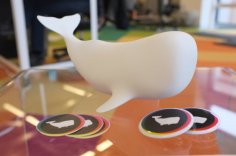 Moby Whale 3D Printer Model