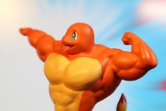 Ultra Swole Charmander 3D Printer Model