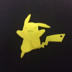 Pikachu Key Chain 3D Printer Model